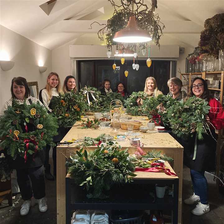 Christmas Door Wreath Workshop